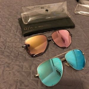 #QUAYxDESI High Key sunglasses